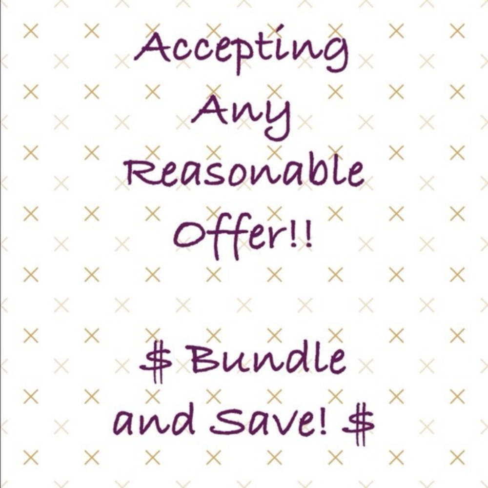 Bundle and save!!!!!🌸🌸🌸🌸